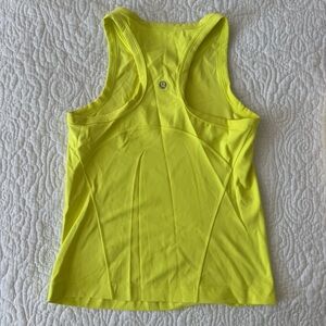 Lululemon Athletica Yellow Tank Top